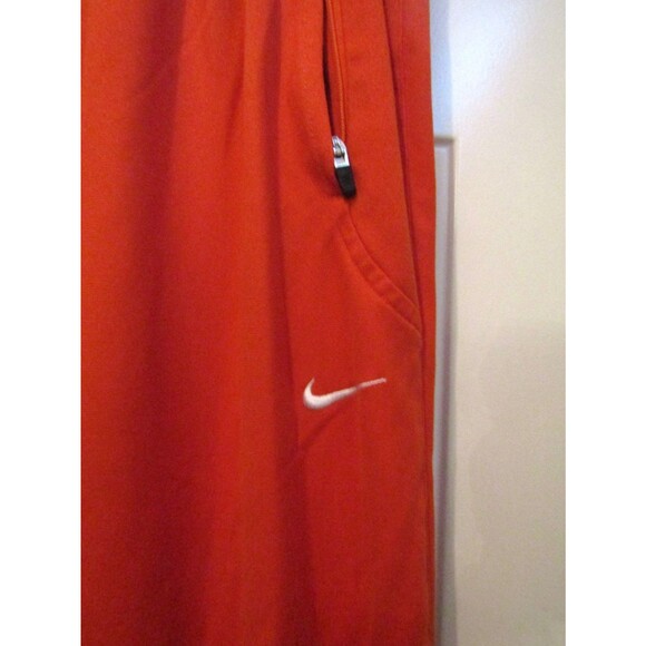 Nike Clemson Tigers Athletic Pants Orange Sweats Ankle Zip Mens Size 2XL - Picture 4 of 9